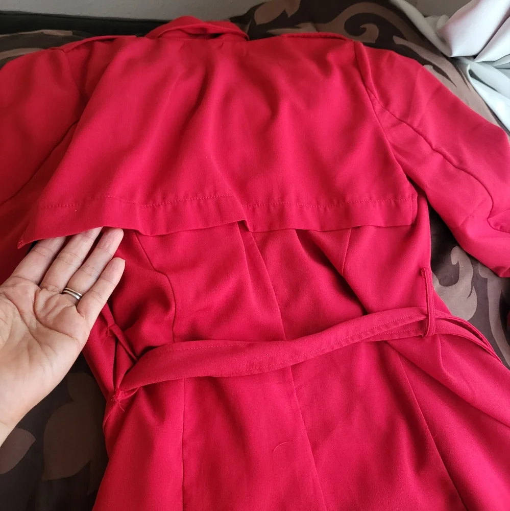 Winzor trench coat sz M - Picture 5 of 13